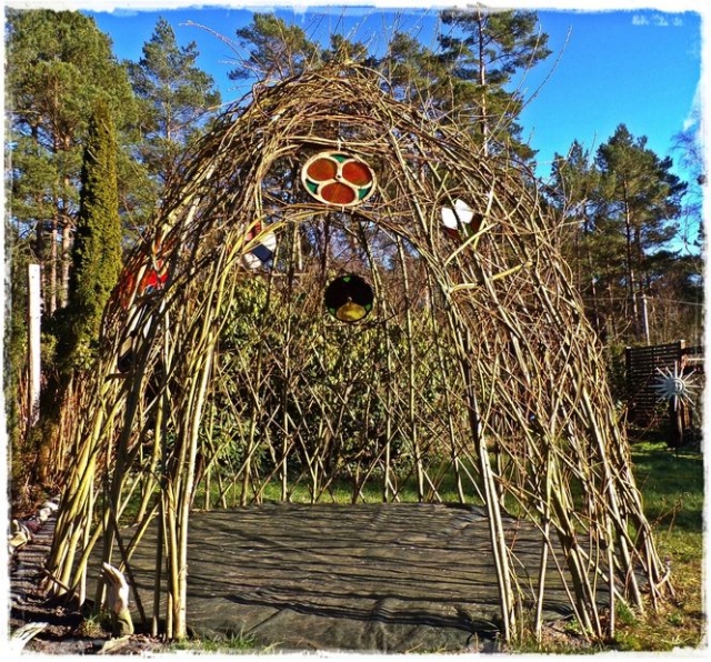Bild 41 - Weideniglu im Winter, ca. drei Jahre alt, der Kundin Aika Kistner aus Rotenburg