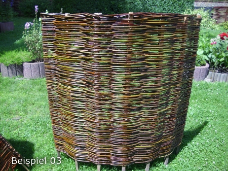 toter Weidenzaun - Beispiel 03